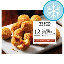 Tesco 12 Salted Caramel Cheesecake Bites 240G