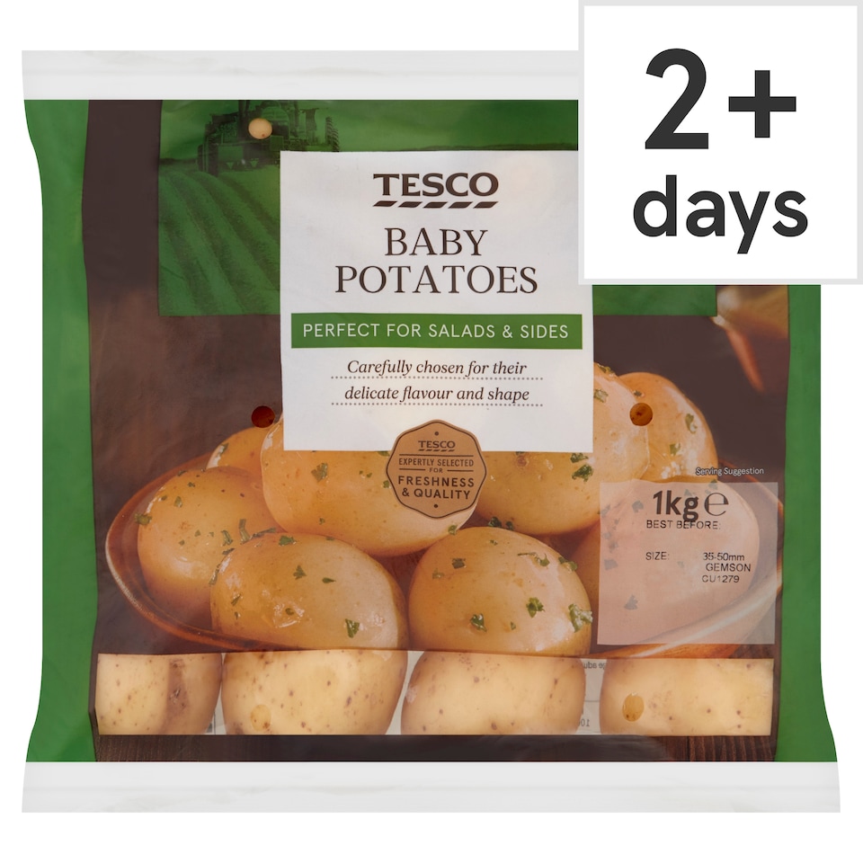 Tesco Baby Potatoes 1Kg