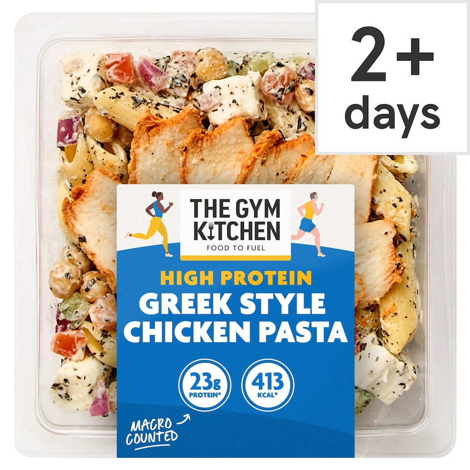image 1 of The Gym Kitchen High Protein Greek Style Pasta Salad 280g