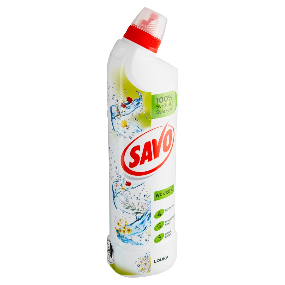 Savo WC čistič louka 750ml