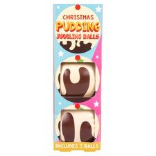 Christmas Pudding Juggling Balls