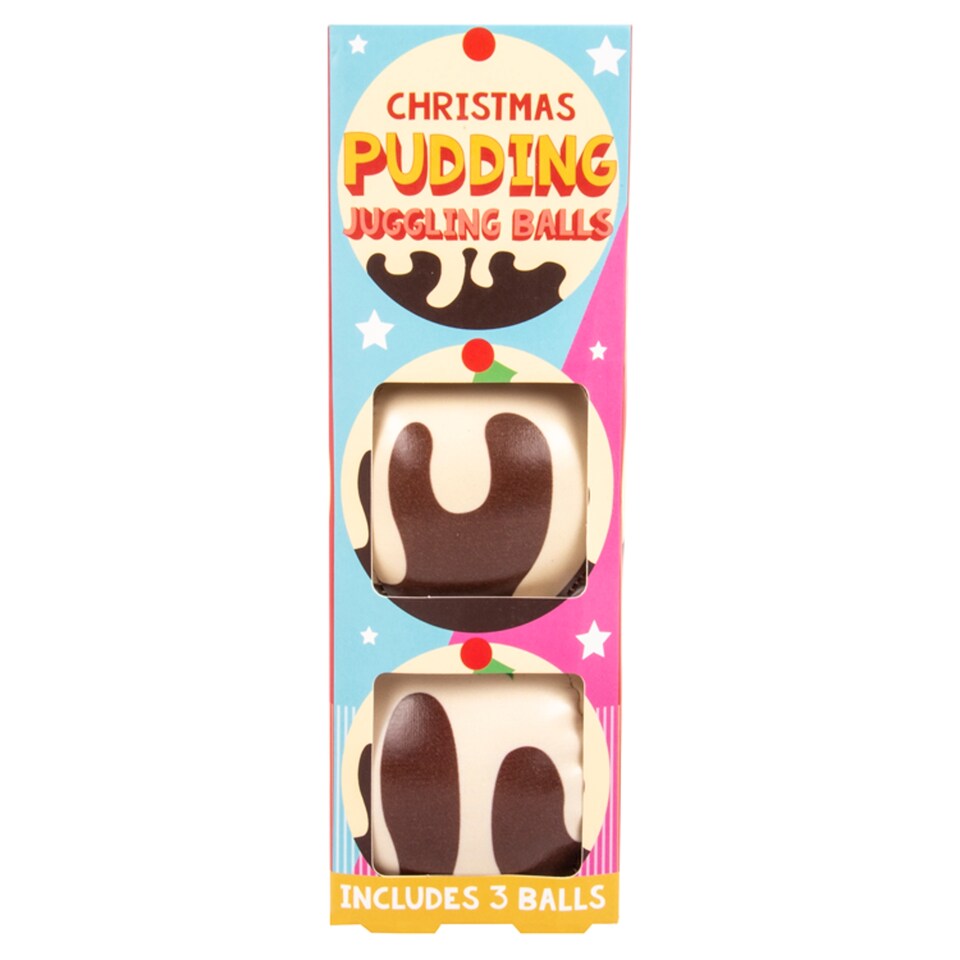 Christmas Pudding Juggling Balls