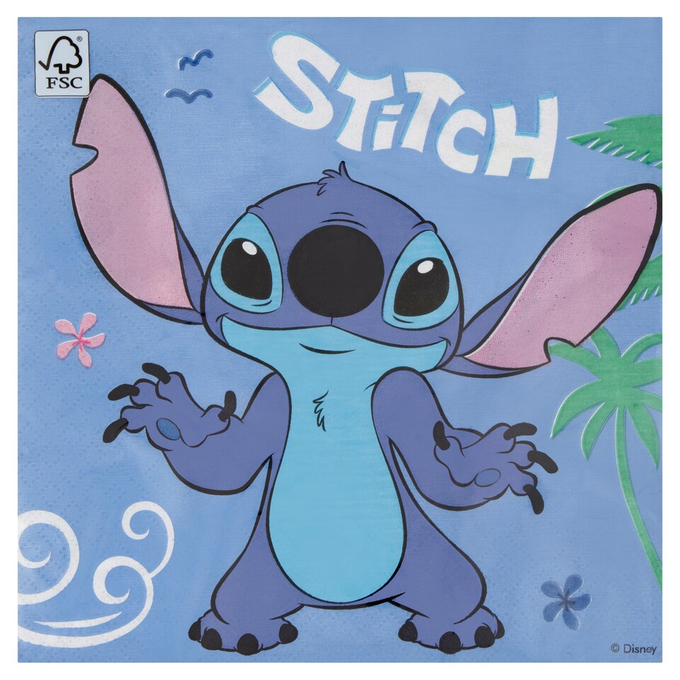 Decorata Party Stitch mintás szalvéta 33 x 33 cm 2 rétegű 20 db