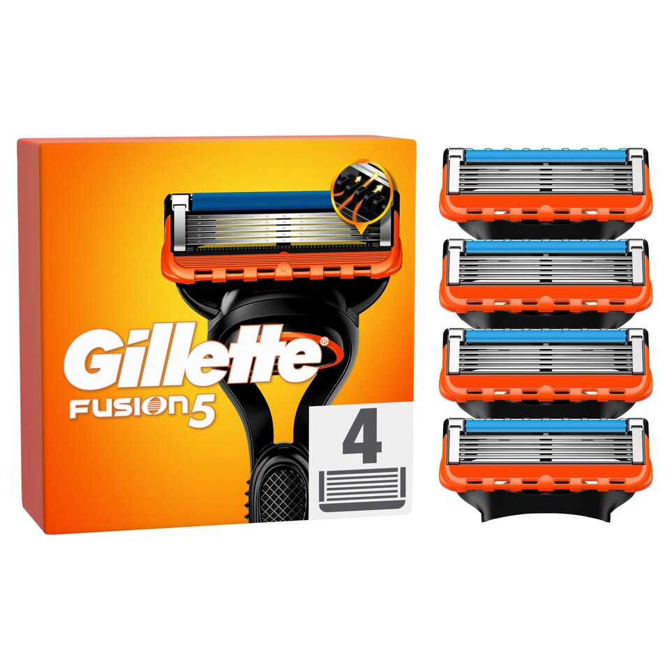 Obrázek 1 pro produkt Gillette Fusion5 Náhradní Holicí Hlavice Pro Muže, 5 Břitů, Přesný Zastřihovač