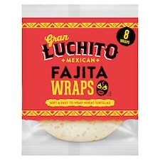 Gran Luchito Fajita Wraps 320g