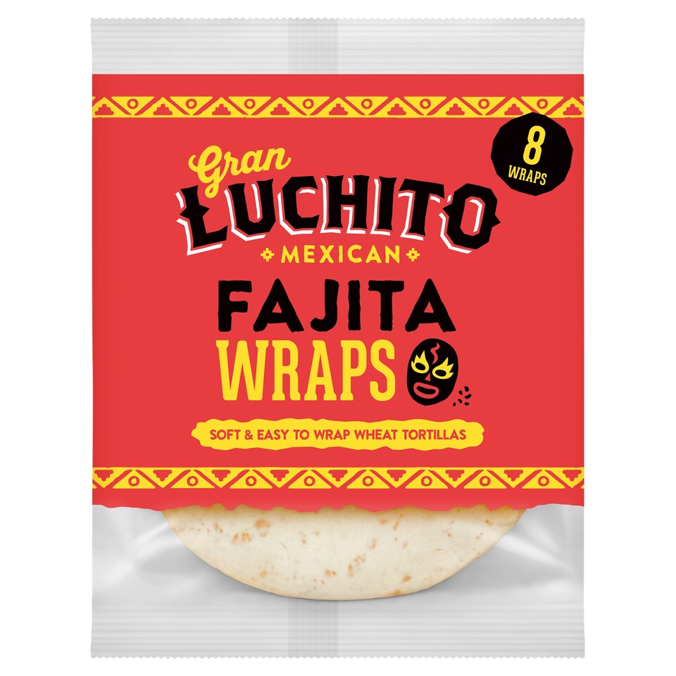 Gran Luchito Fajita Wraps 320g
