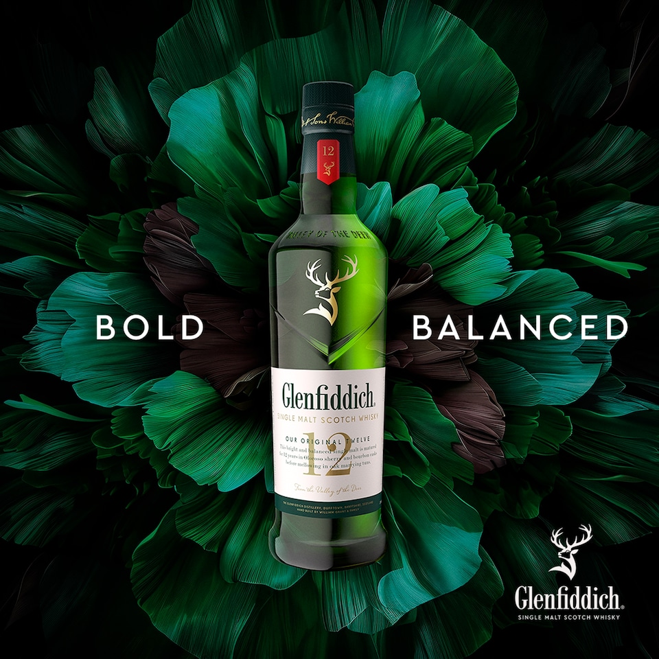 image 1 of Glenfiddich 12 Year Old Single Malt Scotch Whisky 70cl