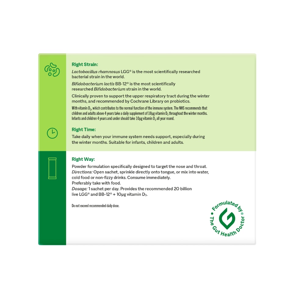 image 1 of SMART STRAINS probiotics for your immune system- 30 Sachets
