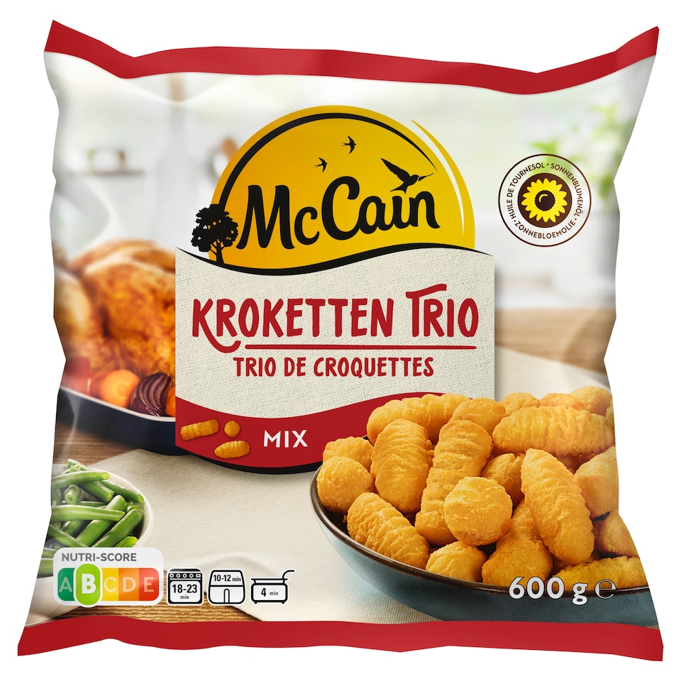 McCain Kroketten Trio Mix 600 g