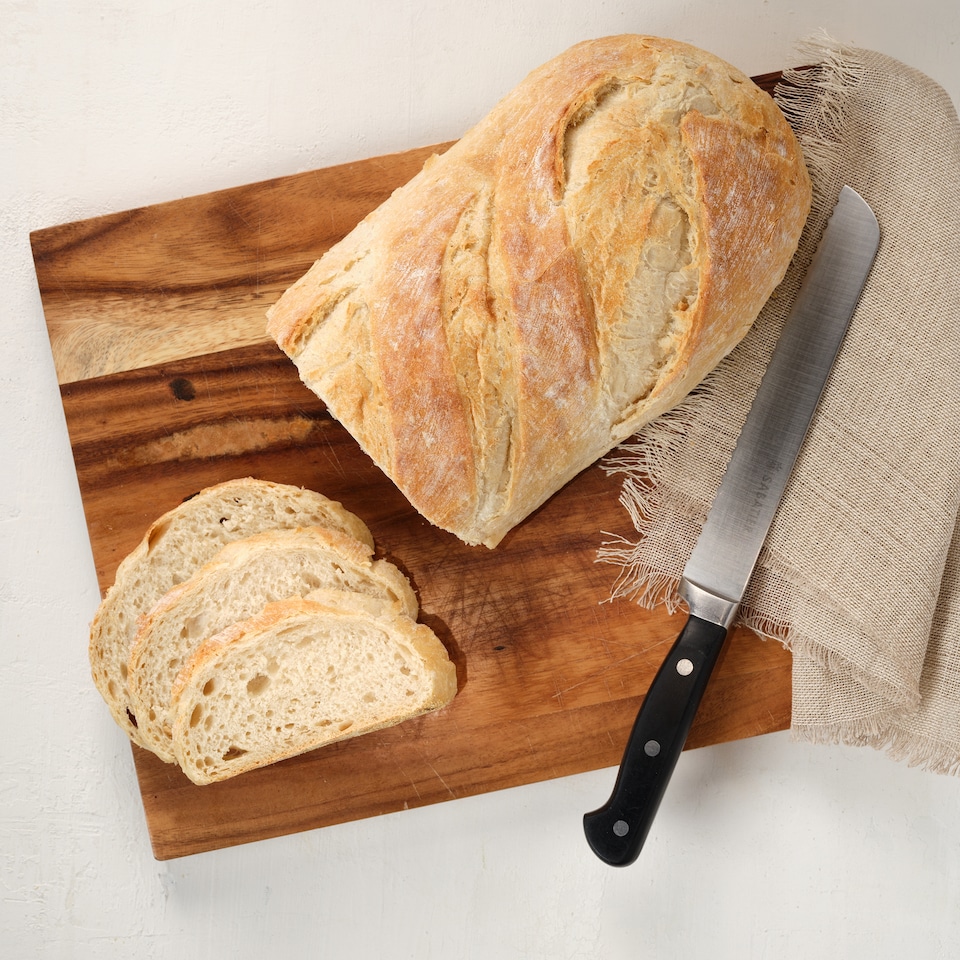 image 1 of Tesco Finest Stonebaked White Crusty Bloomer 600G