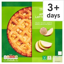Tesco Apple Lattice Pie 500G