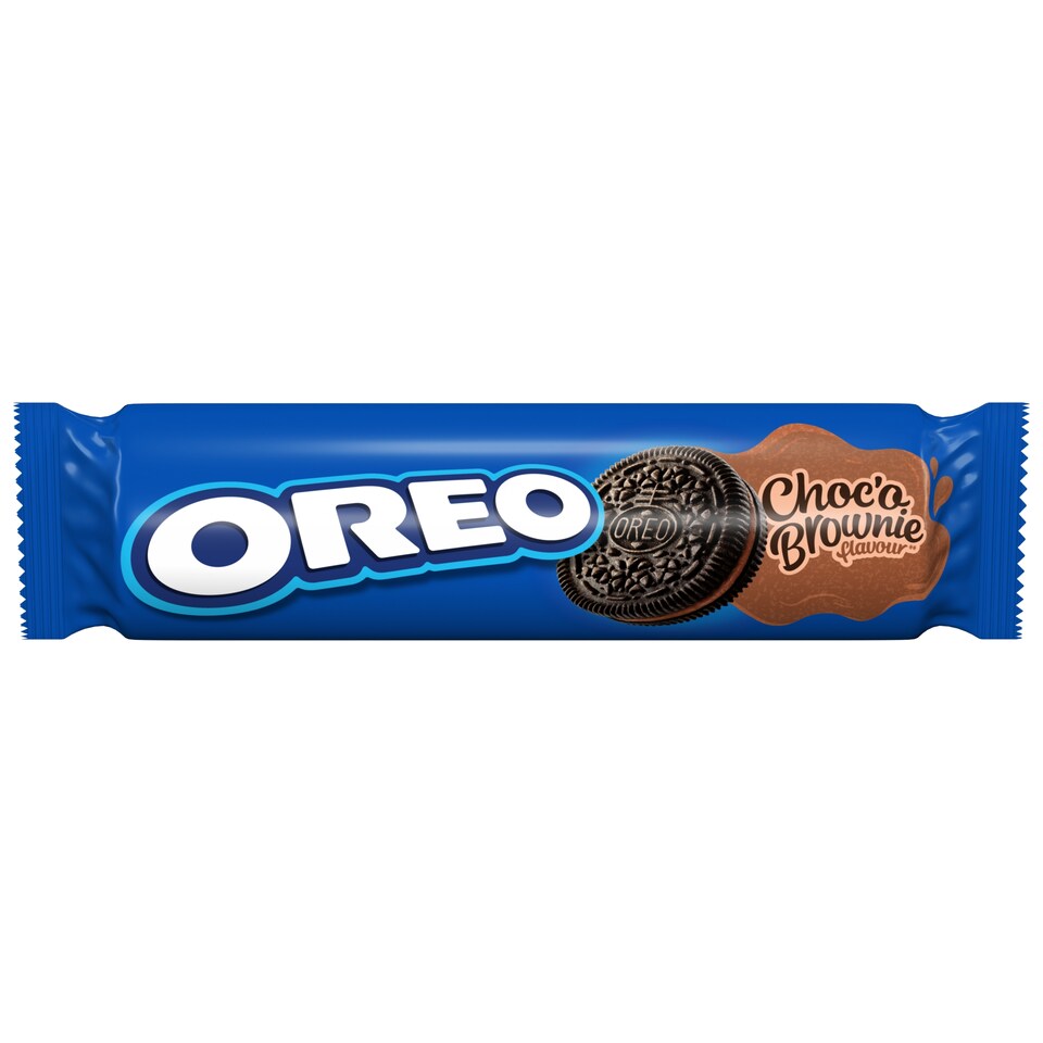 Oreo Choc'o Brownie Cocoa Cream Filled Cocoa Biscuits 154 g