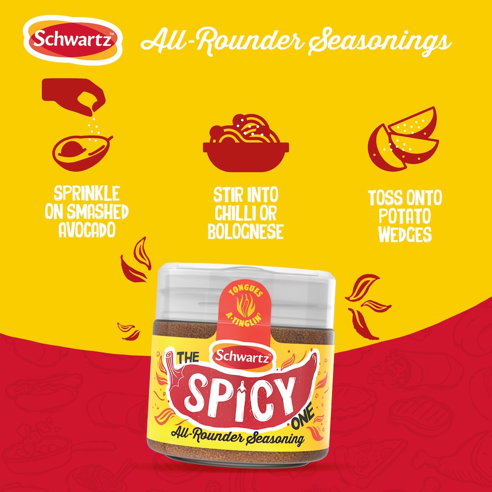 image 1 of Schwartz Spicy All Rounder Seasoning 100g