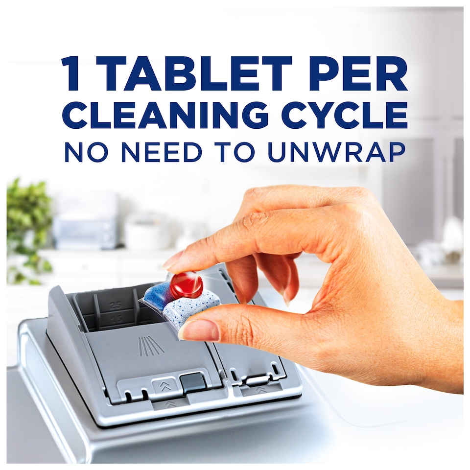 image 1 of Finish Quantum All in One Regular 72 Dishwasher Tablets 748.8g