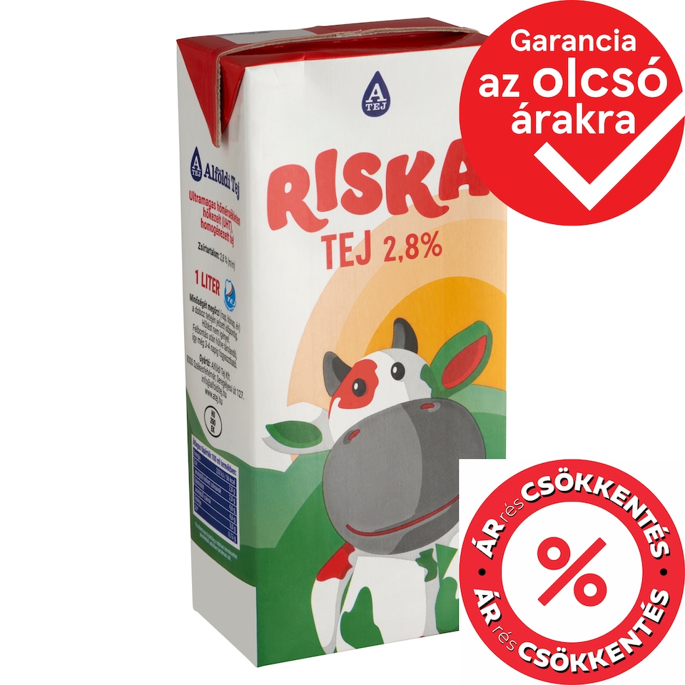 Riska UHT tej 2,8% 1 l