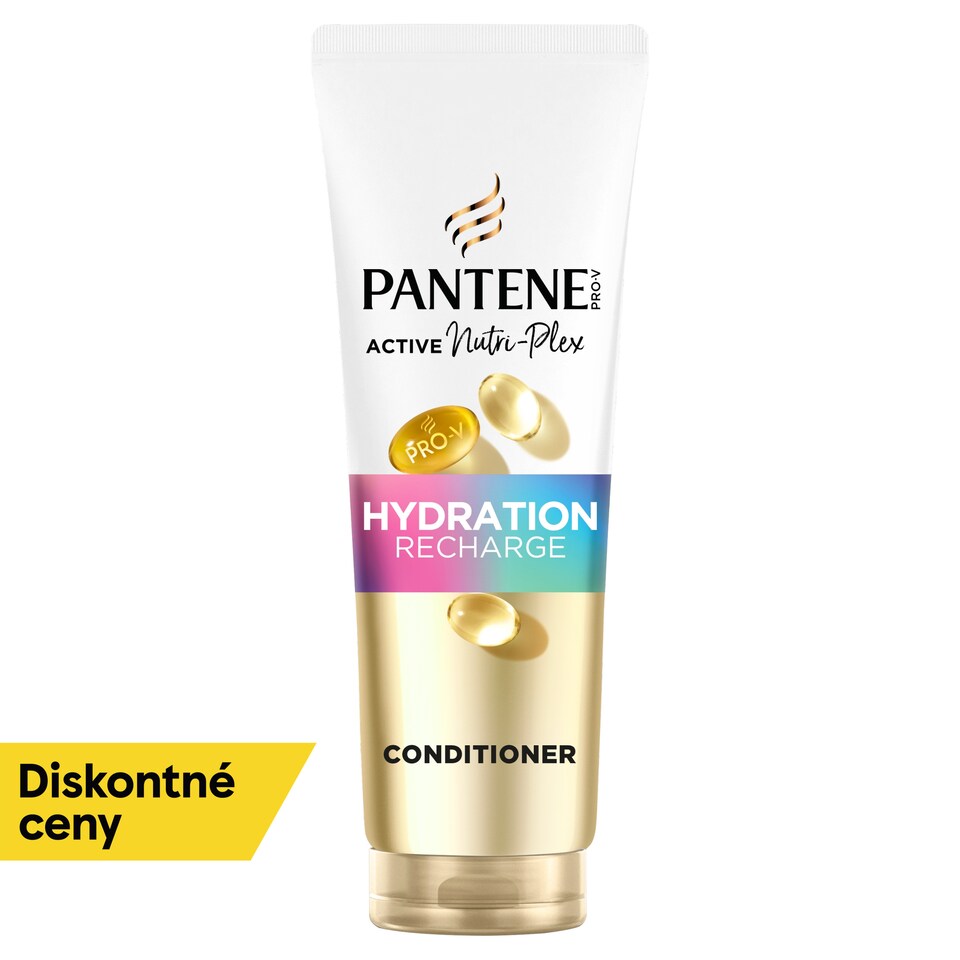 obrázok 1 z Pantene Pro-V Hydration Recharge Ľahký Kondicionér 275 ml na Normálne a Suché Vlasy