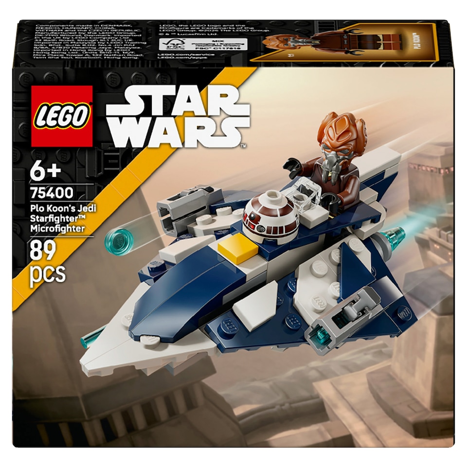 image 1 of LEGO Star Wars 75400 Plo Koon's Jedi Starfighter Microfighter
