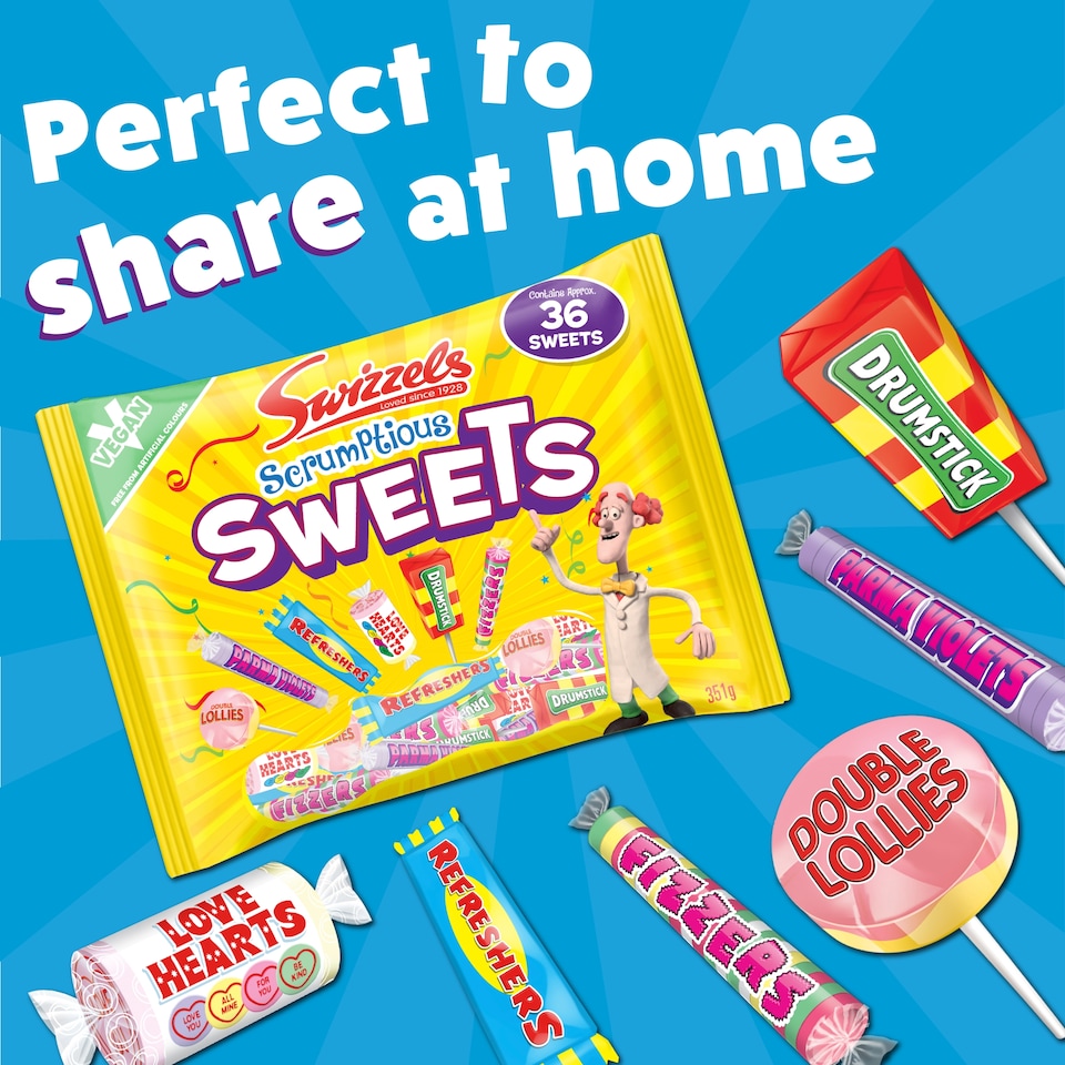 image 1 of Swizzles Scrumptious Sweets 351G