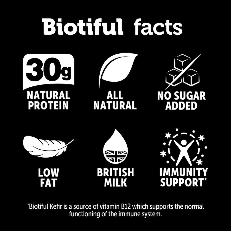 image 1 of Biotiful Gut Health Kefir Protein Yogurt Original 250g