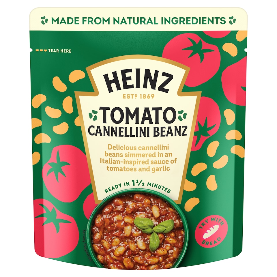 image 1 of Heinz Tomato Cannellini Beans Italian Style 250g