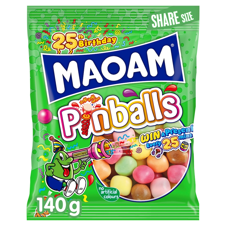 Haribo Maoam Pinballs 140G (R)
