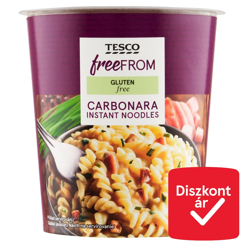 Tesco Free From Carbonara Gluten Free Instant Noodles 60 g