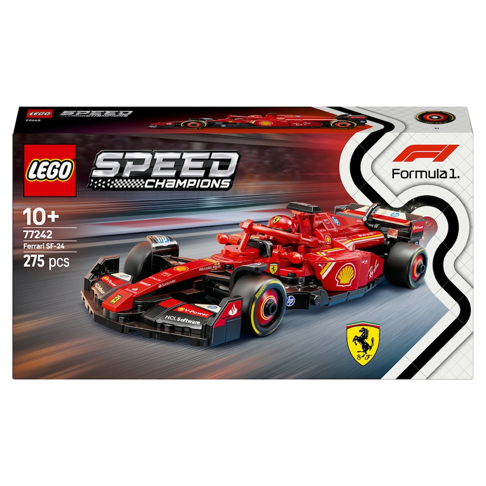 LEGO Speed Champions 77242 Ferrari SF-24 F1 versenyautó  1. kép