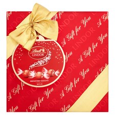 Lindt Lindor Gift Wrapped Box Milk 287G