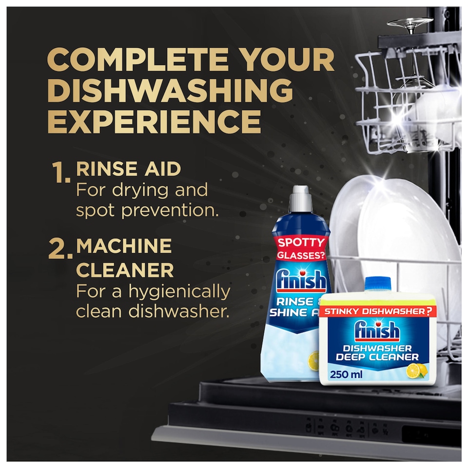 image 1 of Finish Quantum Ultimate Lemon 68 Tab Dishwasher 850G