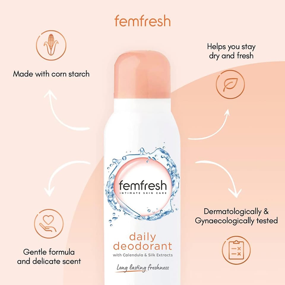 image 1 of Femfresh Intimate Deodorant 125Ml