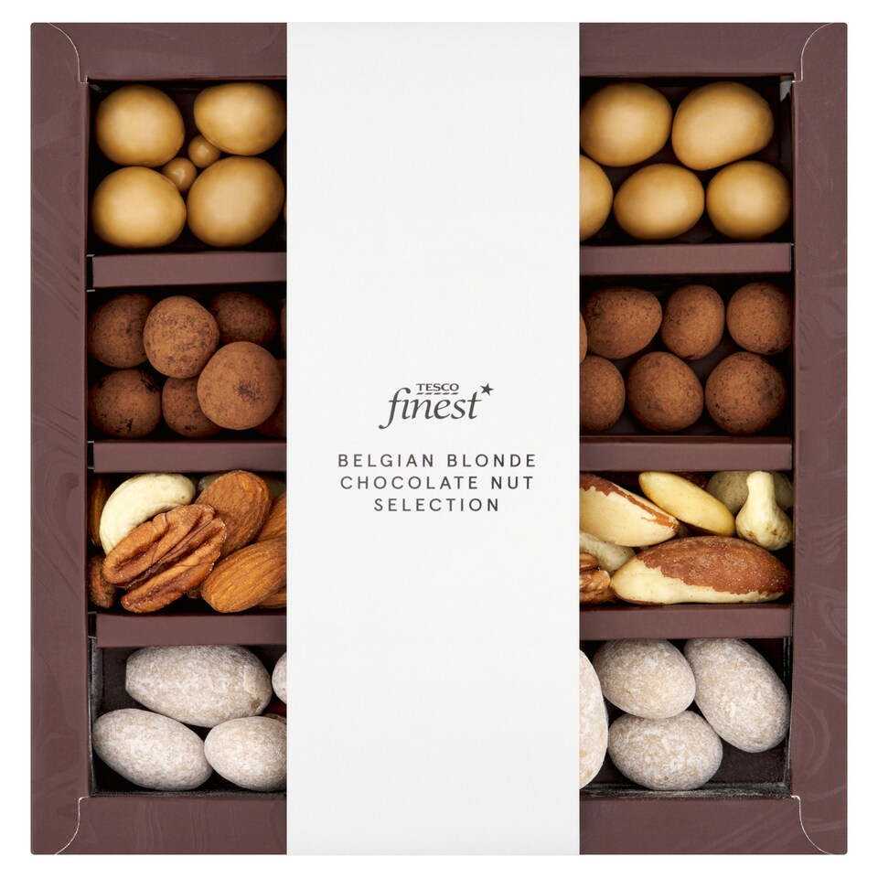 Tesco Finest Blonde Chocolate Nut Selection 260g