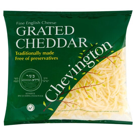 Chevington Grated Mild Cheddar Cheese 400G Tesco Groceries