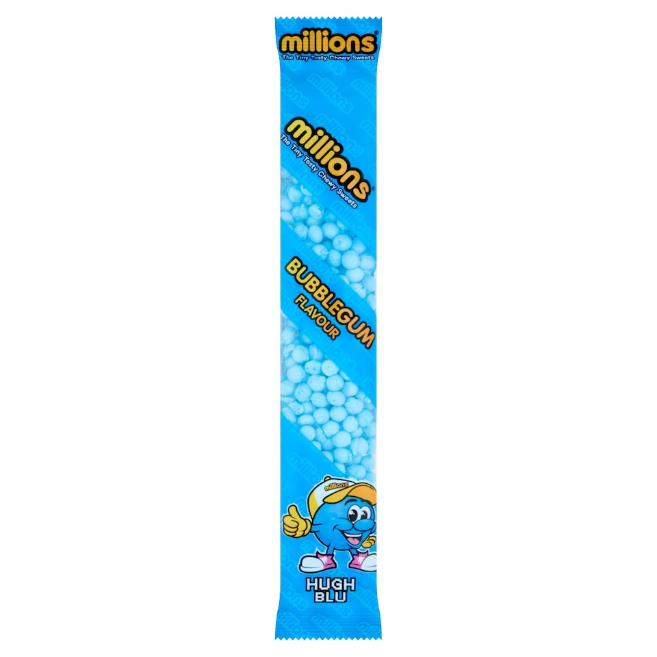 Millions Bubblegum Flavour Chewy Sweets 55g