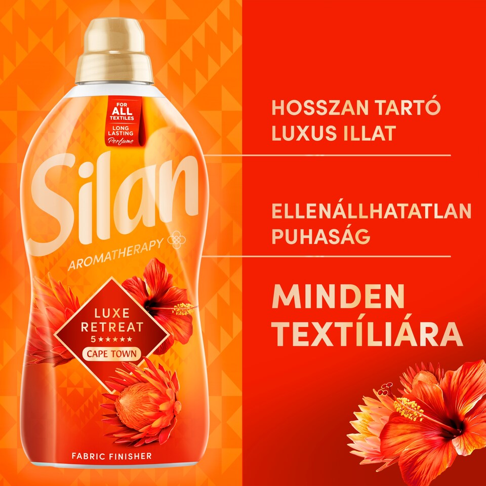 Silan Aromatherapy Luxe Retreat Cape Town textilöblítő koncentrátum 126 mosás 2772 ml  1. kép