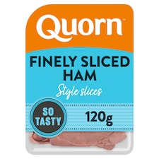 Quorn Vegan Finely Sliced Ham Style Slices 120G