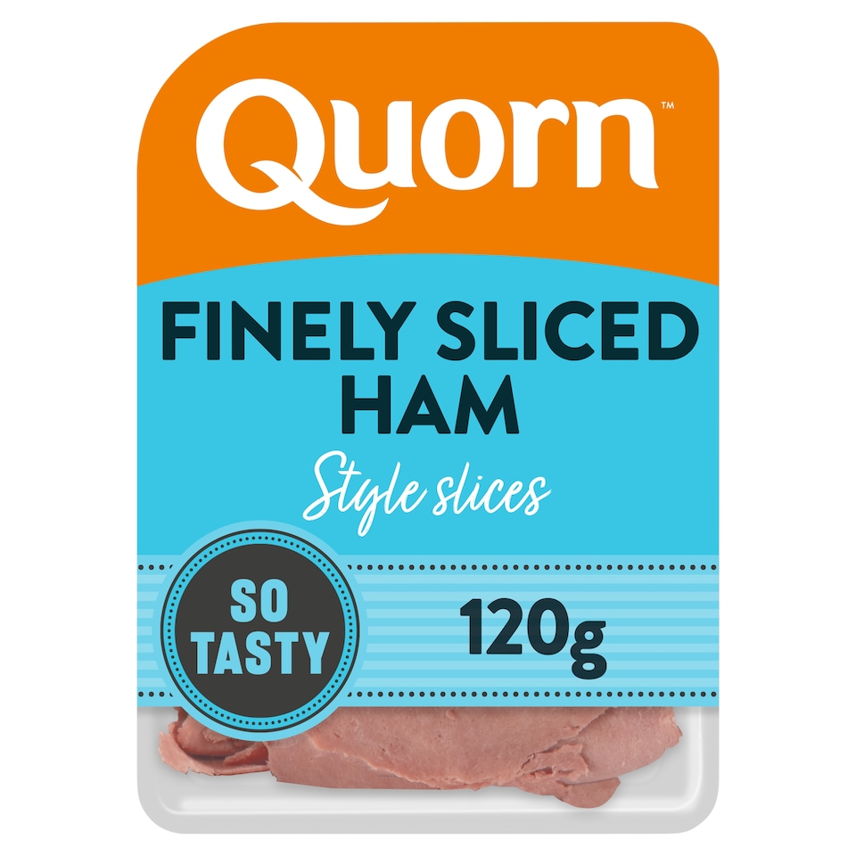 Quorn Vegan Finely Sliced Ham Style Slices 120G