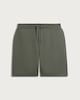 image 4 of F&F Active EVERYHOUR Cotton Rich Drawstring Shorts in Olive
