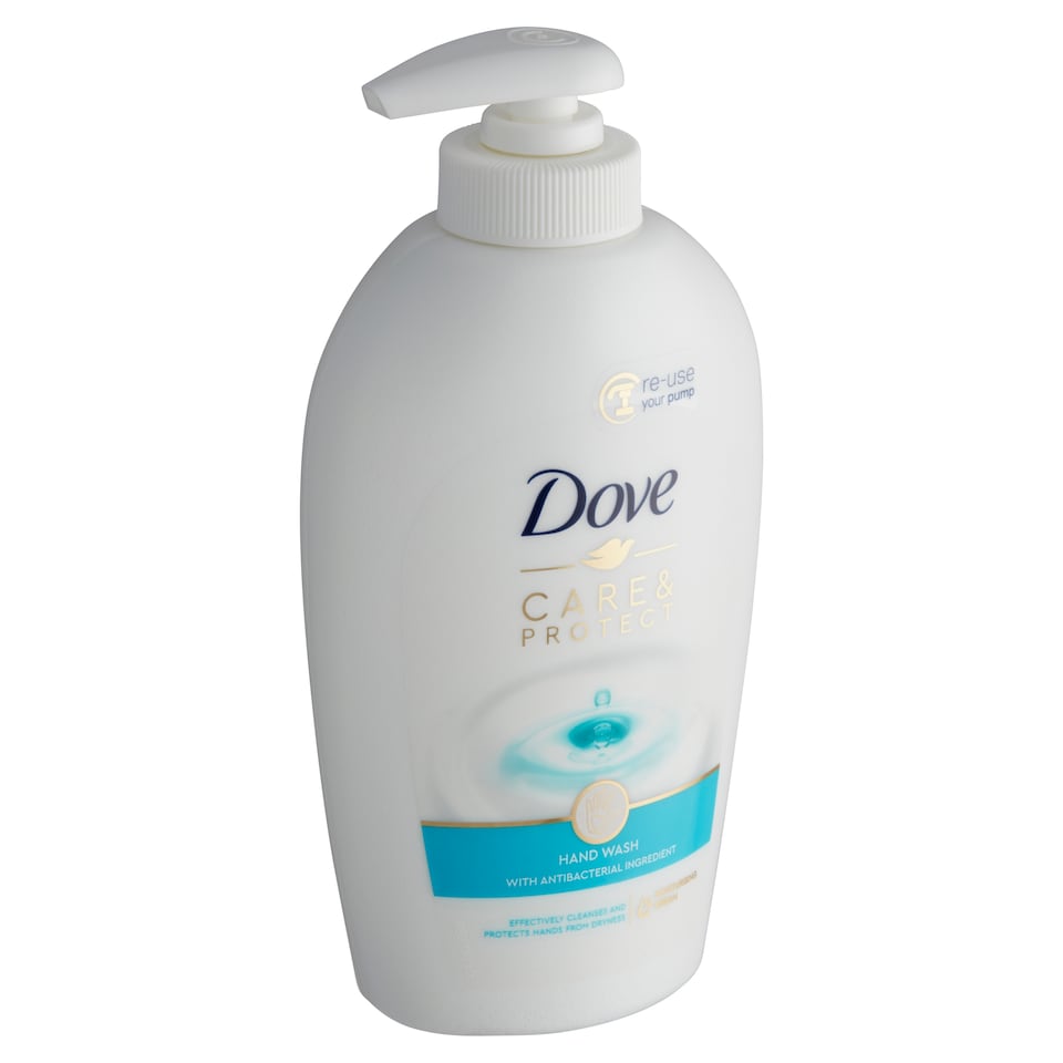 obrázok 1 z Dove Care & Protect jemné tekuté mydlo na ruky 250 ml