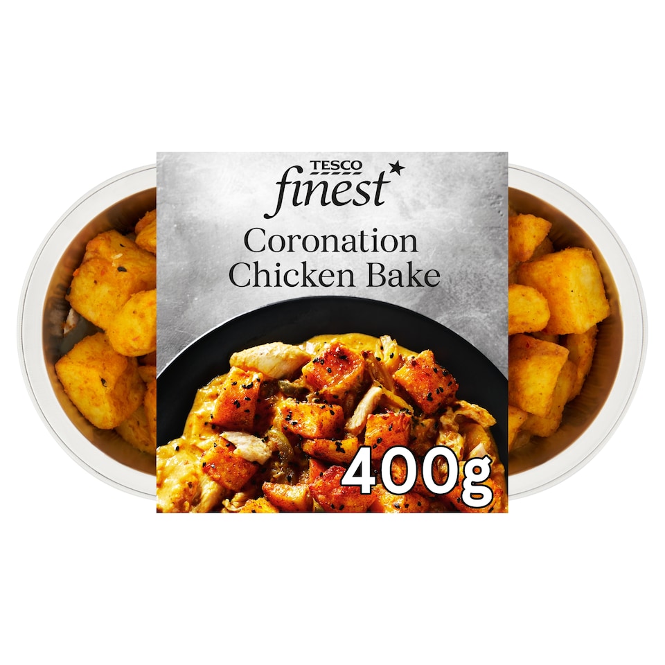 Tesco Finest Coronation Chicken Bake 400g 