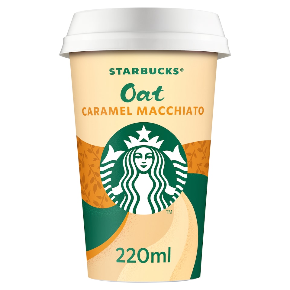 image 1 of Starbucks Oat Caramel Macchiato Iced Coffee 220ml