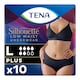 image 1 of TENA Silhouette Incontinence Pants Black Large 10 Pack