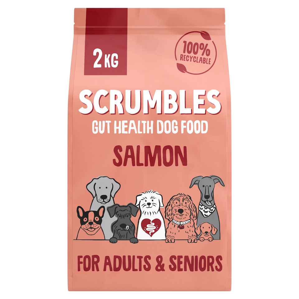 Scrumbles Salmon Dry Dog Food 2Kg