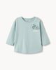 image 3 of F&F Baby 2-Piece Cotton Rich Set in Teal