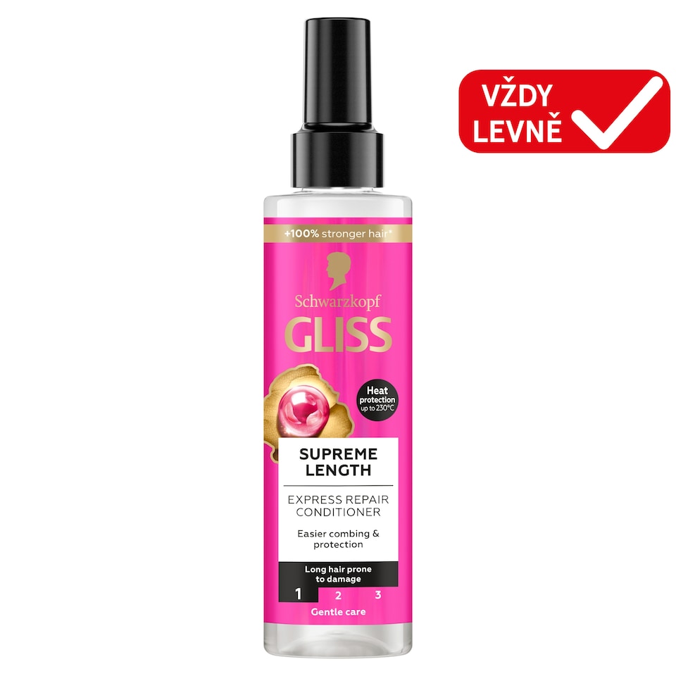 Schwarzkopf Gliss Supreme Length Express Conditioner with Biotin Complex 200ml