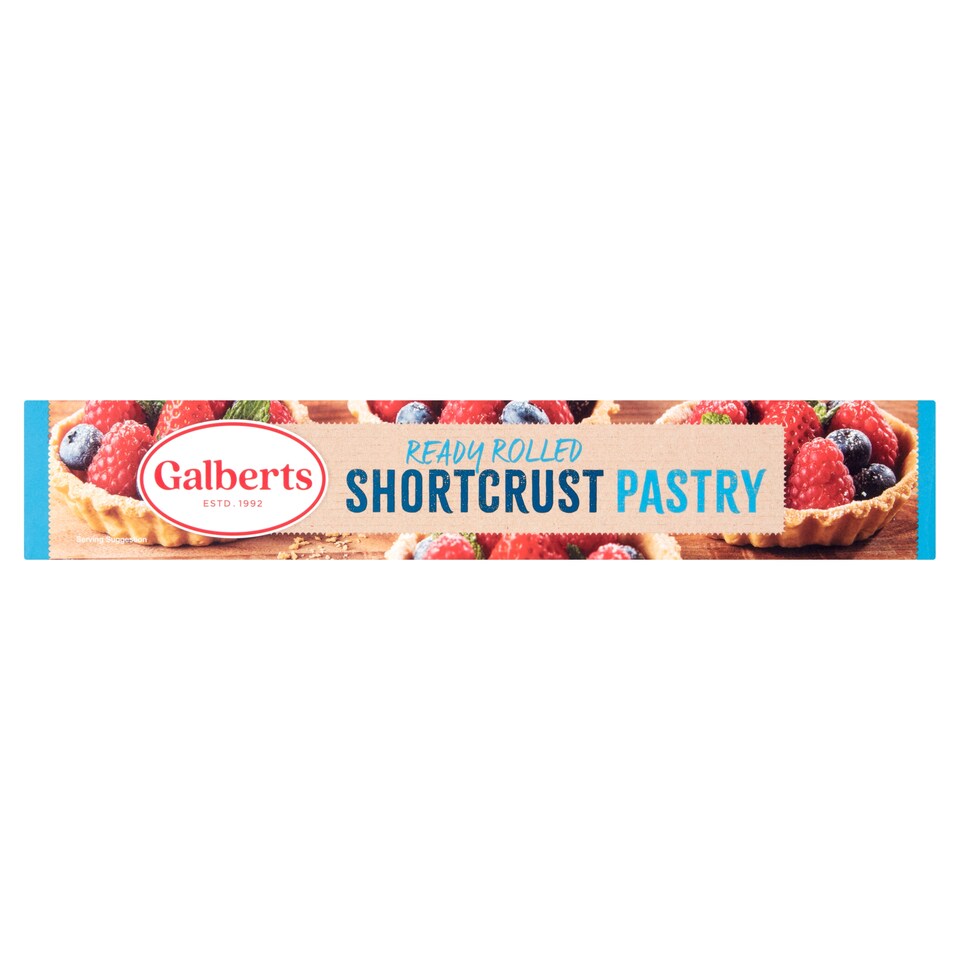Galberts Ready Rolled Shortcrust Pastry 320G