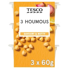 Tesco 3 Houmous Stack 180G