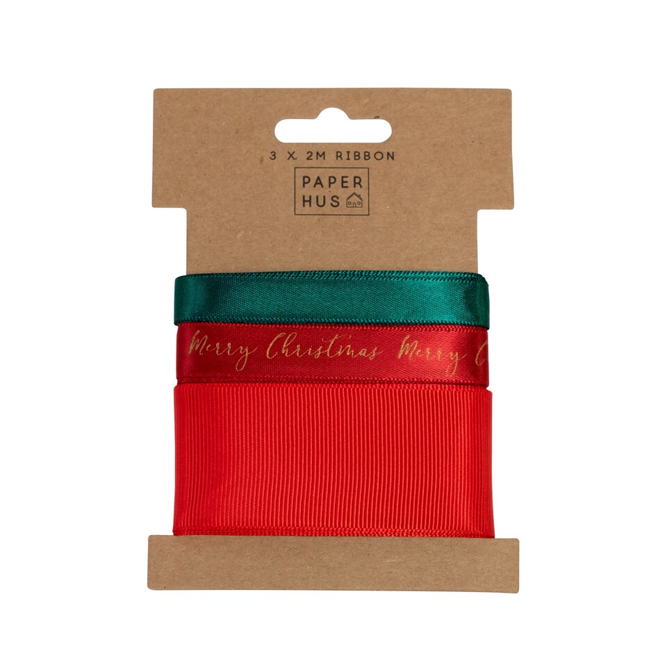 Christmas Ribbon 3 Pack