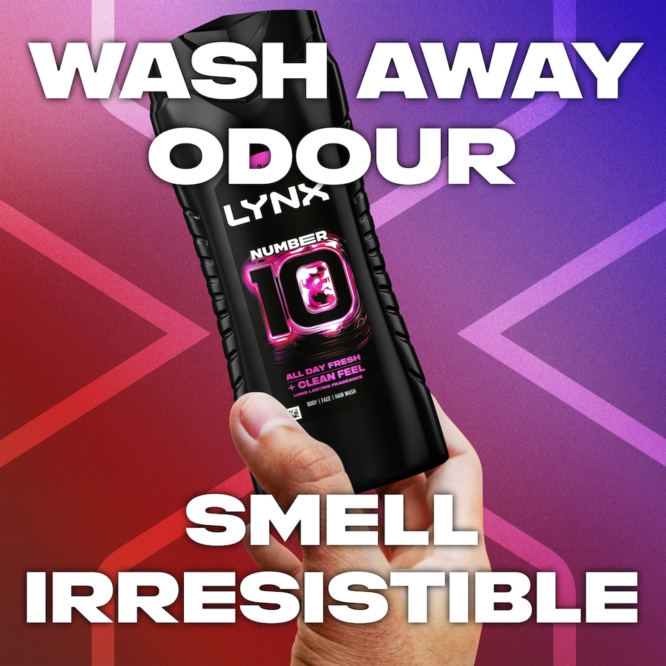 image 1 of Lynx Men Limited Edition Number 10 Shower Gel Body Wash 500ml
