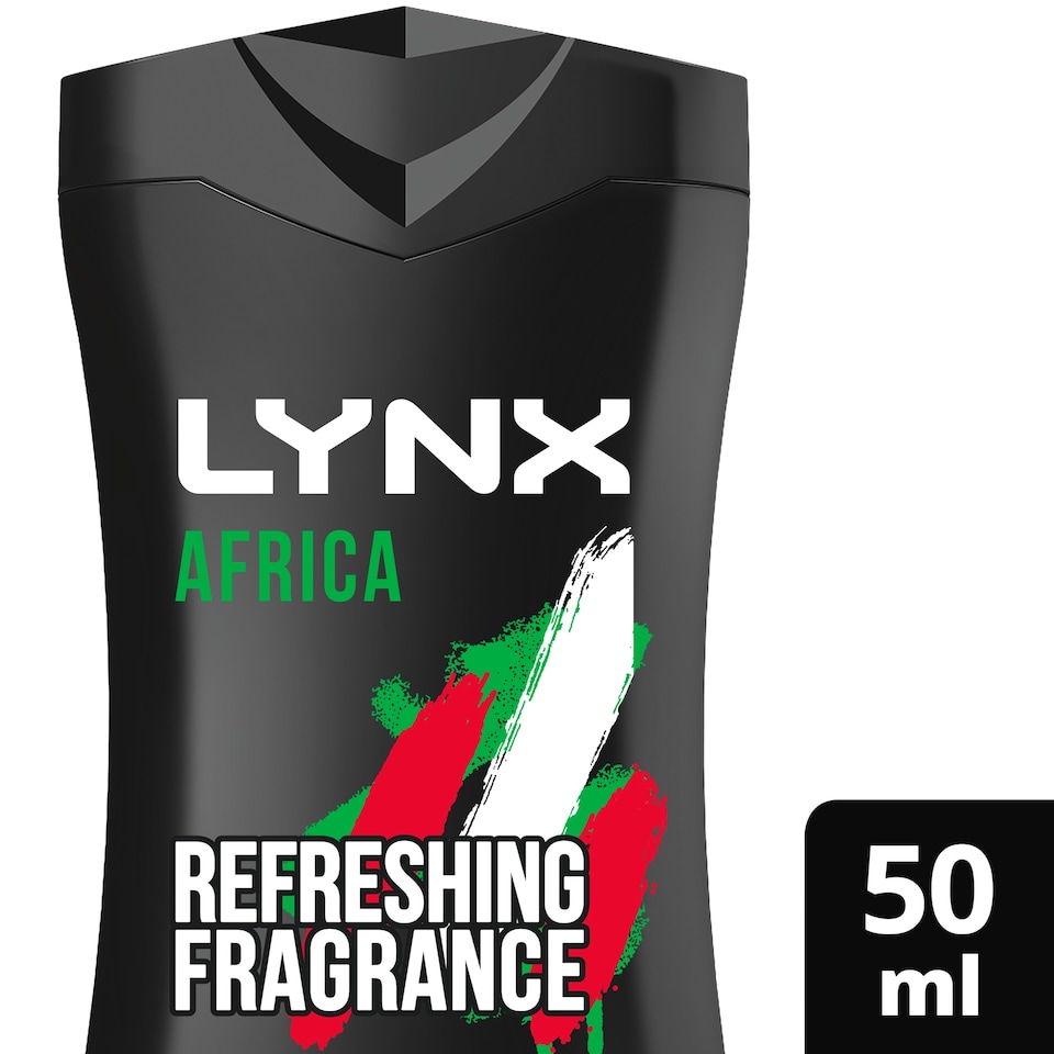 image 1 of Lynx Africa 12 Hour Refreshing Bodywash 50Ml