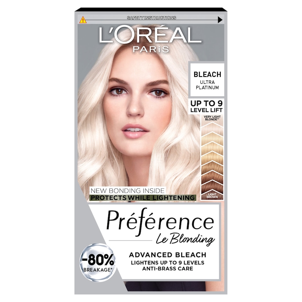 image 1 of L'Oreal Paris Preference 8L Extreme Platinum Permanent Hair Dye